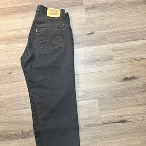 Black baggy levi jeans size 4